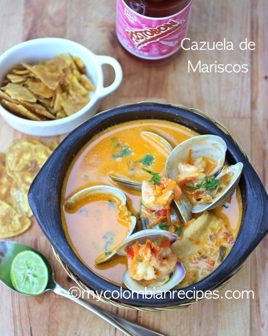 Moda Cazuela de Mariscos (Seafood Stew) | My Colombian Recipes