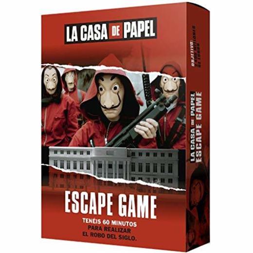 Larousse-La Casa De Papel: Escape Game-Español, Multicolor, Talla Única
