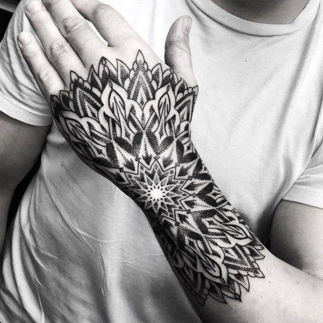 Fashion Mandala tattoo