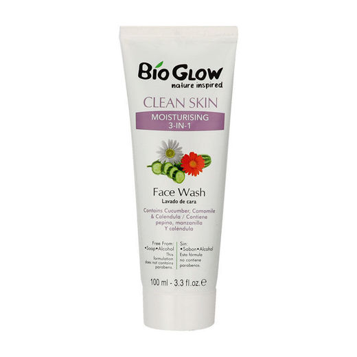 BIO GLOW moisturising face wash
