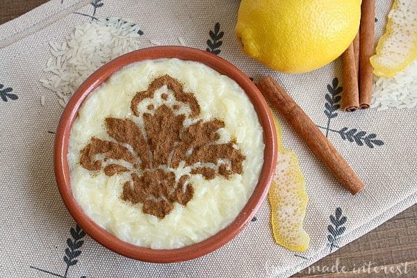 Moda Portuguese Rice Pudding {Arroz Doce} - Home. Made. Interest.