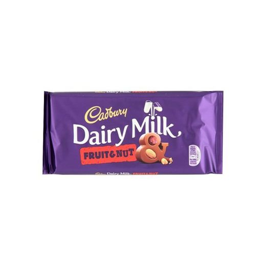 MILKA chocolate cadbury dairy milk fruit&nut tableta 200 gr