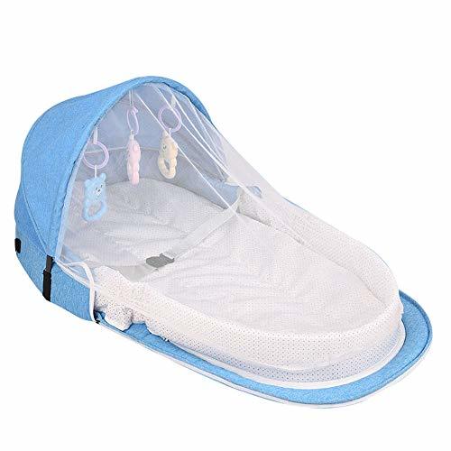 Product Ohyoulive Baby Nest Portable Travel Baby Cribs Toddler Multi-Function Folding Bed Folding