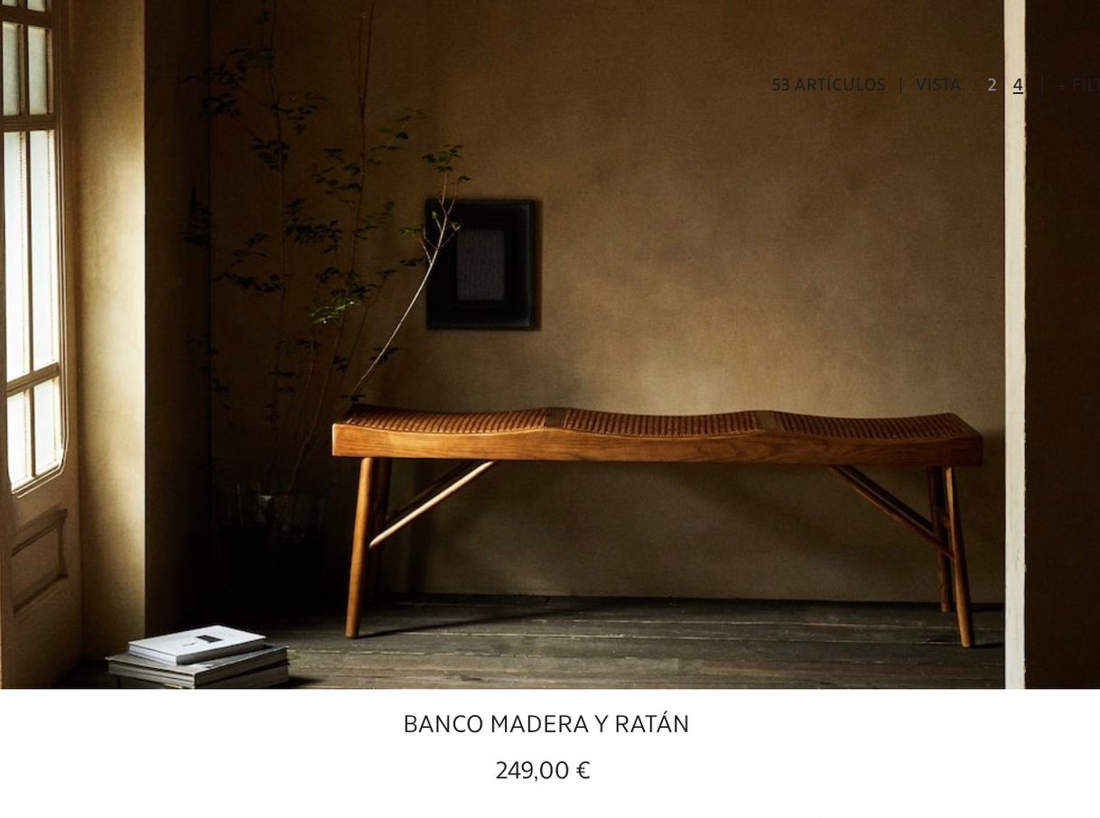 Fashion Banco de madera