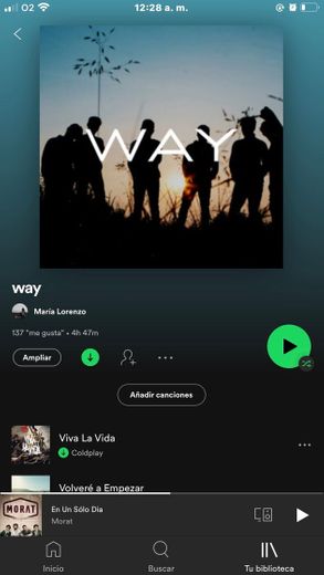 Playlist “WAY” spotify
