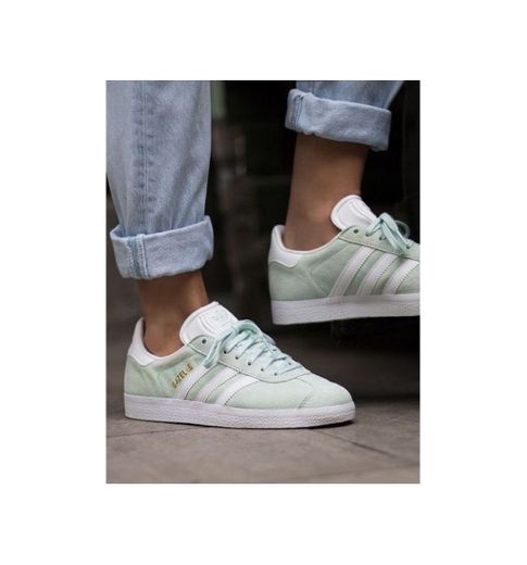 adidas Gazelle, Zapatillas de Gimnasia para Hombre, 37 1/3 EU, Verde