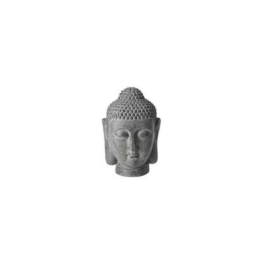 Gran escultura de cabeza de Buda figura decorativa Decoración de interior jardín