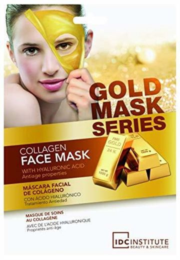 Mascarilla facial de Colageno Gold Mask Series