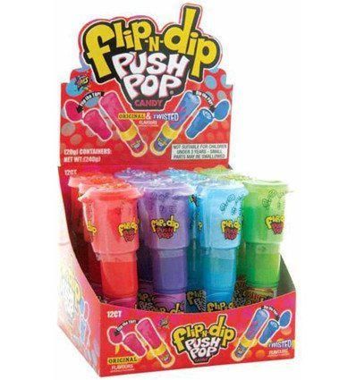 Push Pop Flip-n-dip x 12
