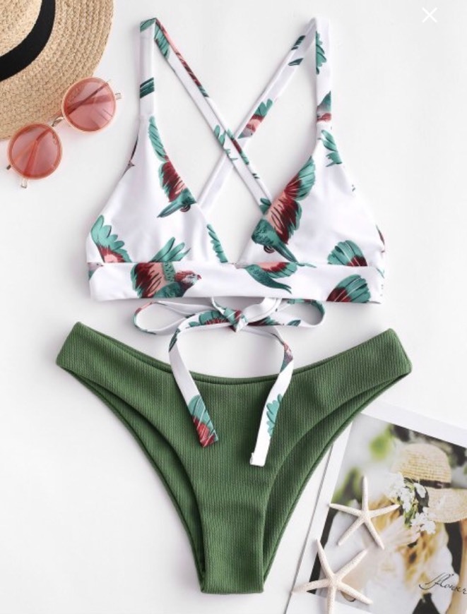 Moda Bikini Green 