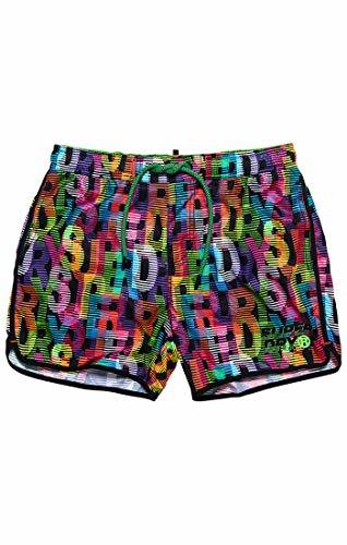 Social Superdry Echo Racer Swim Short Pantalones Cortos, Multicolor