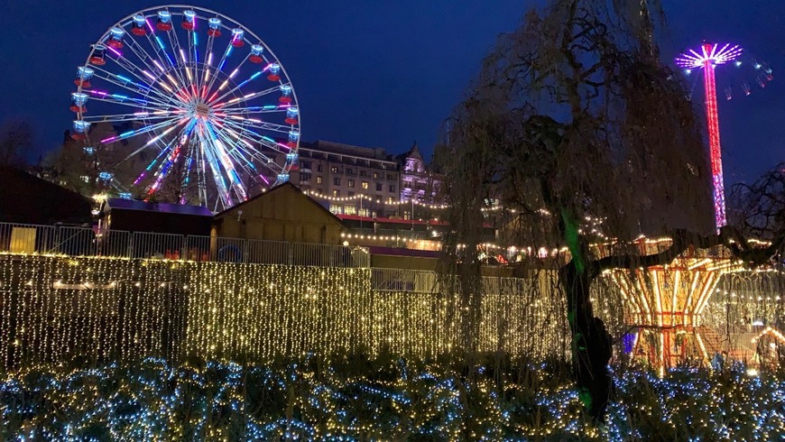 Lugar Edinburgh Christmas Market 2019