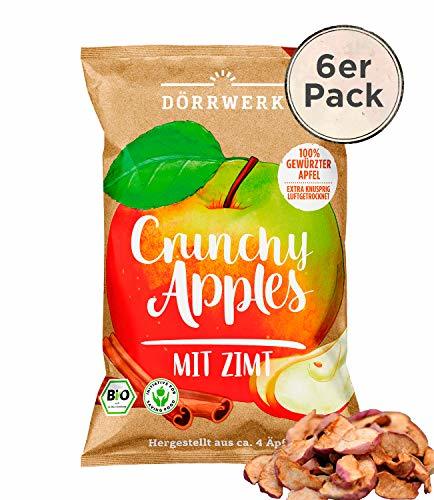 Chips de manzana con canela 6 x 40 g I Chips deliciosos