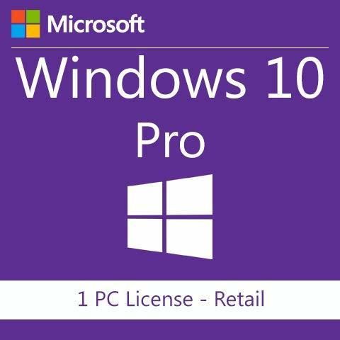 Windows 10 Professional Retail 1PC | Clave de activación de la versión