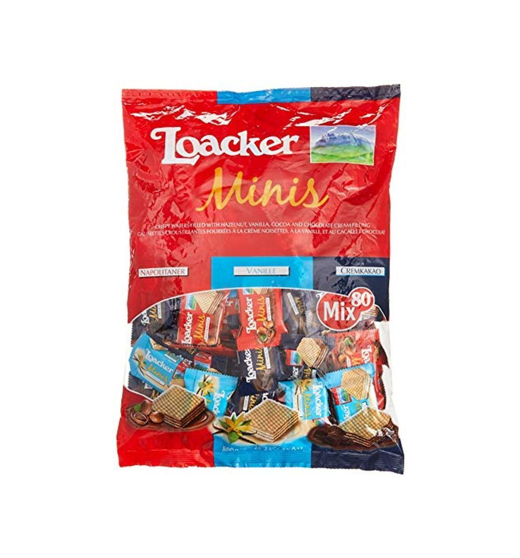 Producto Loacker Minis Crujiente Obleas 800 g