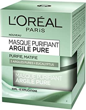 Product L'Oréal Paris Arcillas Puras Mascarilla Facial  Limpiadora Negra