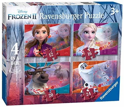 Ravensburger - Puzzle Frozen 2, pack de 4 