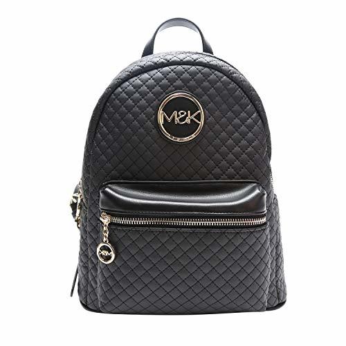 Lugar M&K Italia Mochila negra acolchada