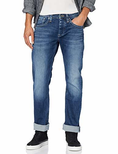 Place Pepe Jeans London Cash, Vaqueros para Hombre, Azul