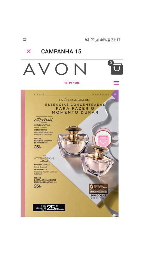 Product Fragrâncias  avon 