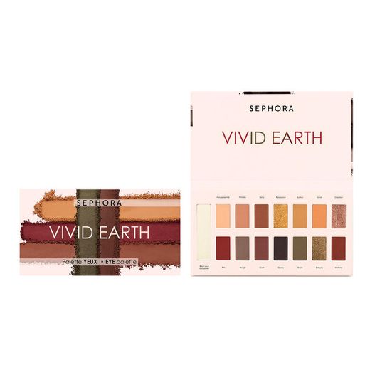 Vivid earth - Paleta de rosto - Sephora 