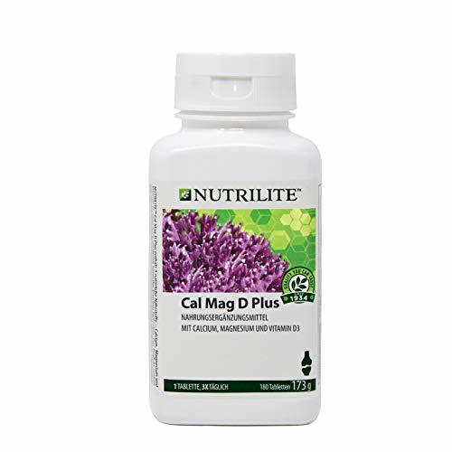 Beauty Cal Mag D Plus NUTRILITE 180 comprimidos 2 meses contiene tres nutrientes