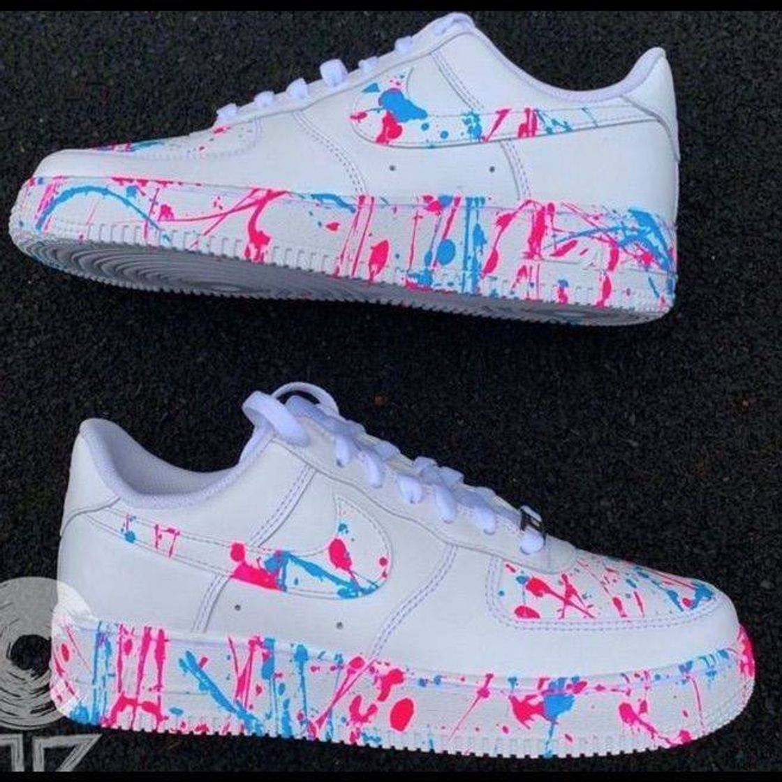 Moda splash pink and blue Nike