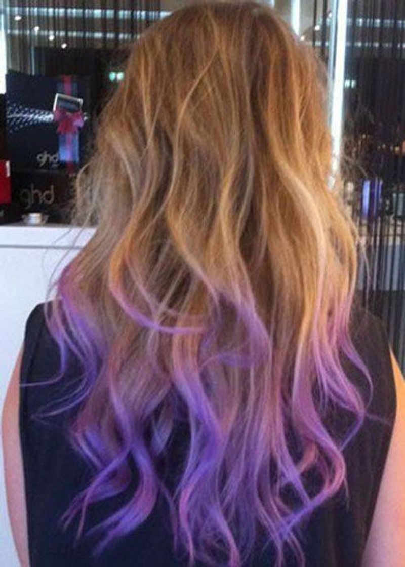 Fashion Purple hair