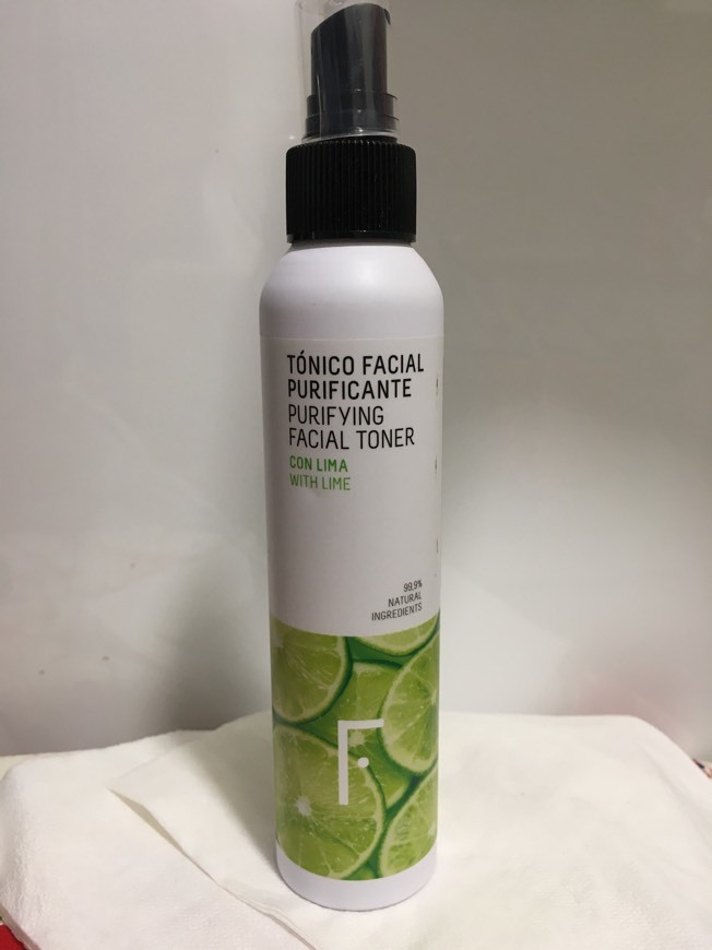 Producto Tónico facial natural