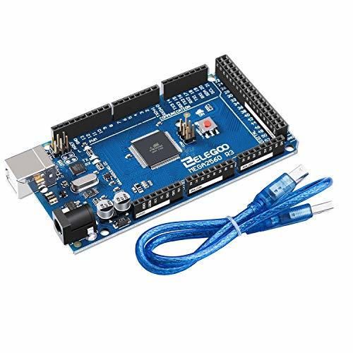 ELEGOO Mega 2560 R3 Tarjeta Placa Compatible con Arduino IDE con Microcontrolador