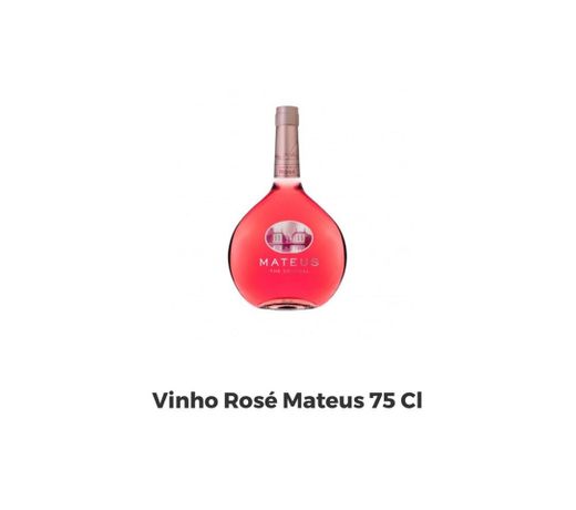 Vinho Rosé Mateus