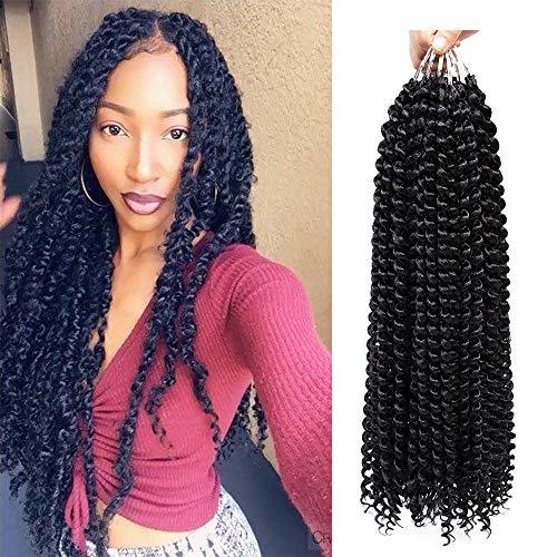 Place Passion Twist Hair Ali Show 3 paquetes/lote Ombre Agua Wave Cabello para