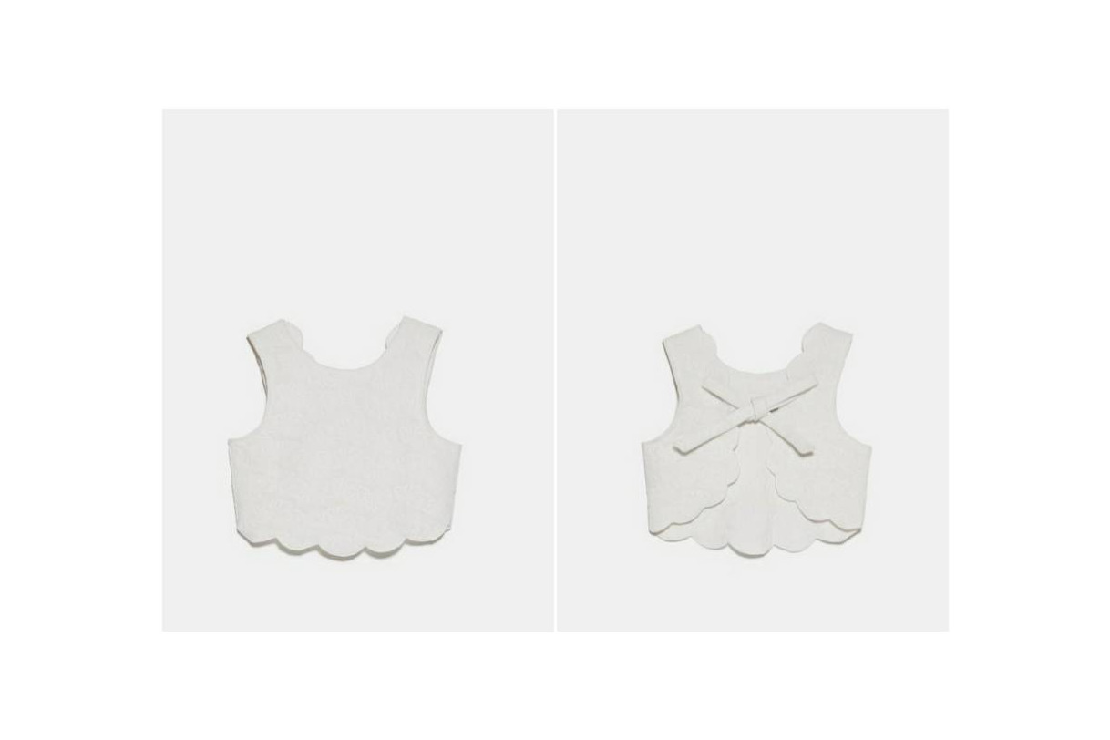 Productos Crop Top Acolchoado Zara