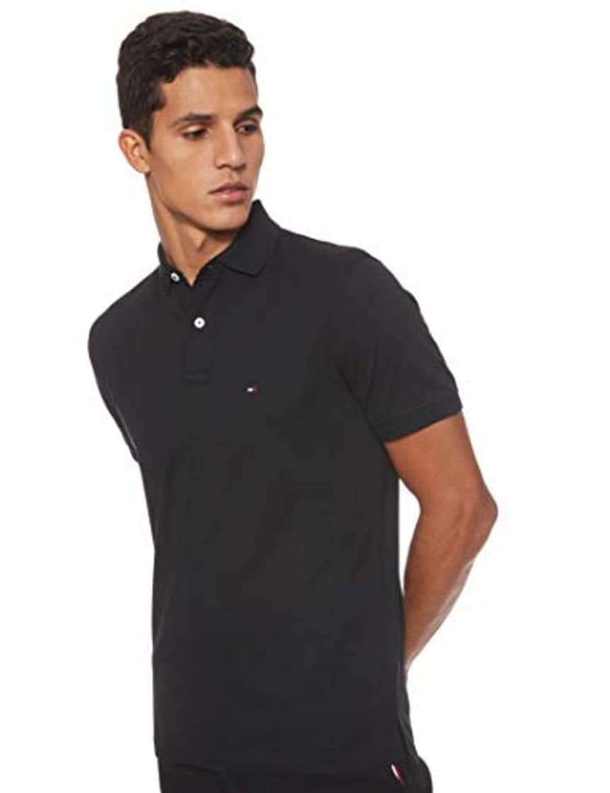 Fashion Tommy Hilfiger Core Tommy Regular Polo, Schwarz