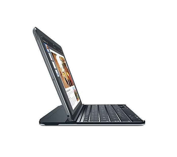 Electronic Logitech Ultrathin Bluetooth Francés Gris Teclado para móvil - Teclados para móviles