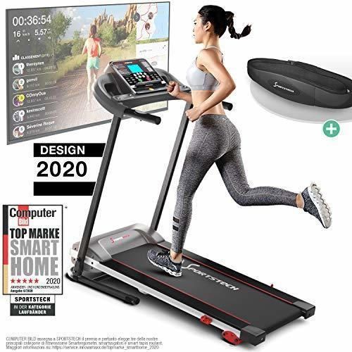 Social Sportstech F10 Cinta de Correr Modelo 2020 - Marca de Calidad Alemana