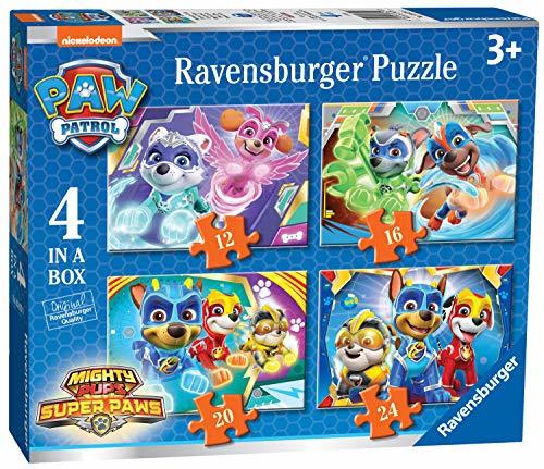 Producto Ravensburger Paw Patrol - 4 puzzle en una caja, 12-16-20-24 piezas, para