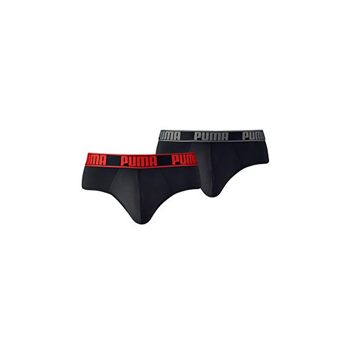 Producto PUMA Active Brief 2P Packed Ropa Interior de Deporte, Rouge