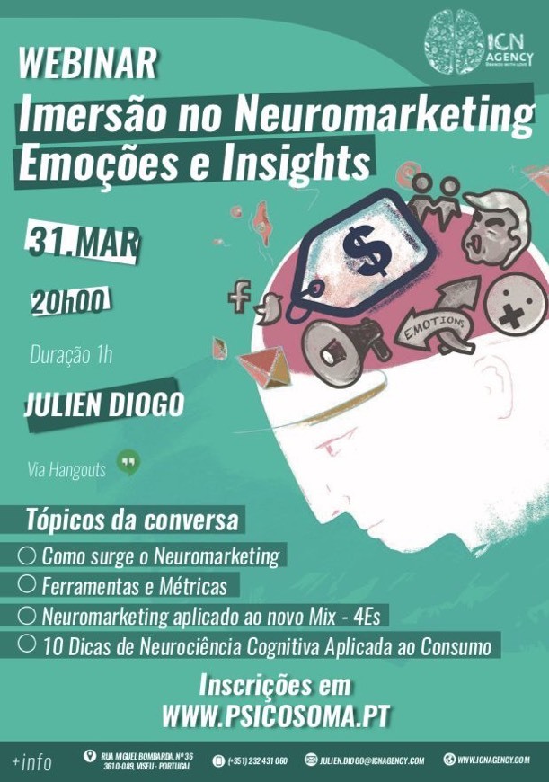 Producto Webinar Imersão no Neuromarketing