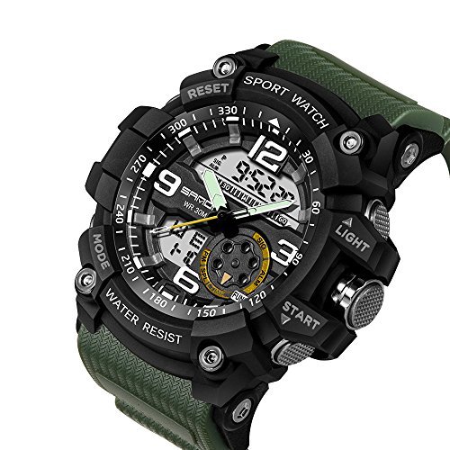Social Militar reloj hombres impermeable reloj deportivo para hombre relojes primera marca reloj
