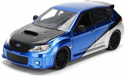 FAST FURIOUS Coche en Miniatura SUBARU IMPREZA WRX STI Scale 1/24, color