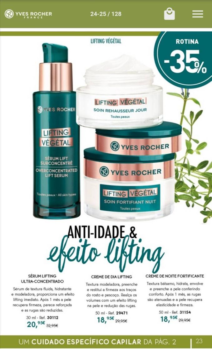 Productos Catálogo Yves Rocher