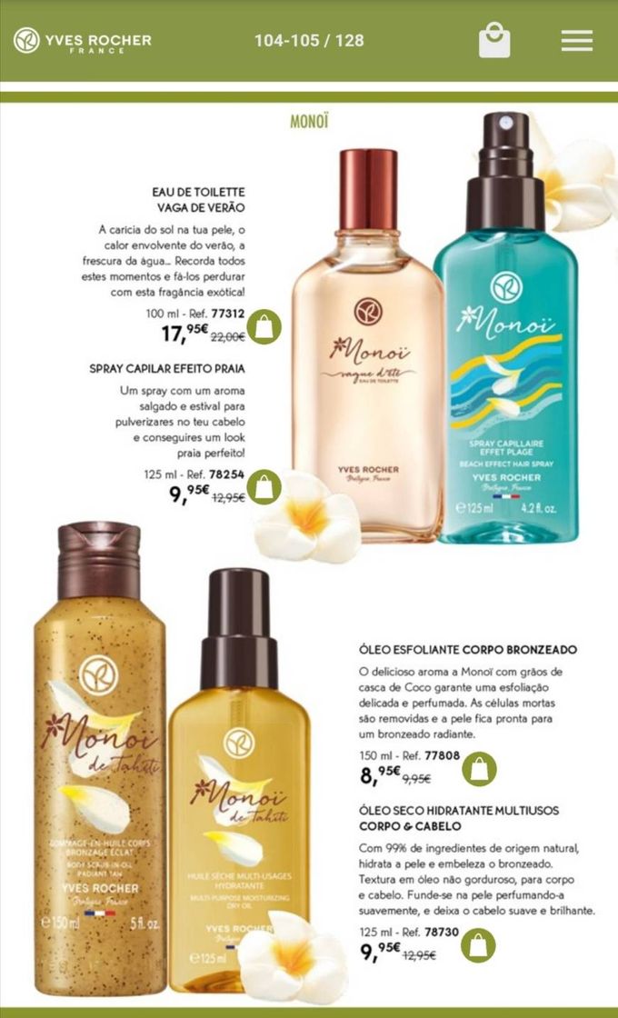 Productos yves rocher