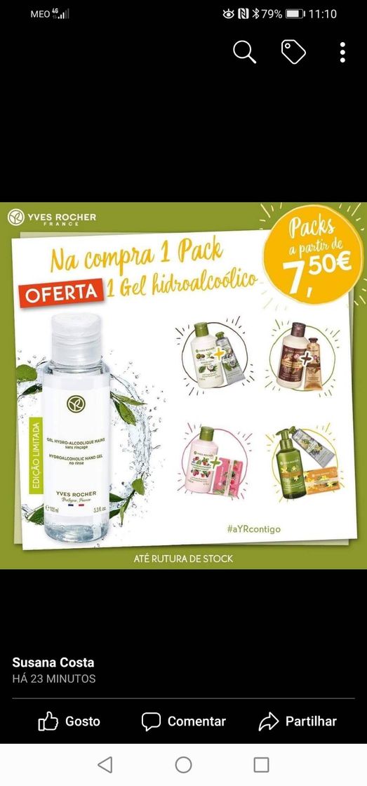 Productos Super Packs Yves Rocher 