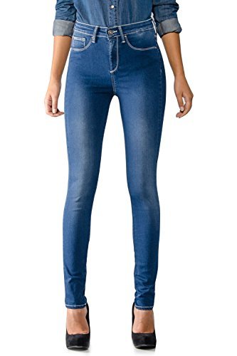 Moda Tiffosi 10006162 Vaqueros Skinny, Azul