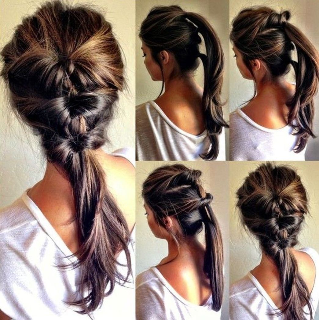 Moda Penteado super facil