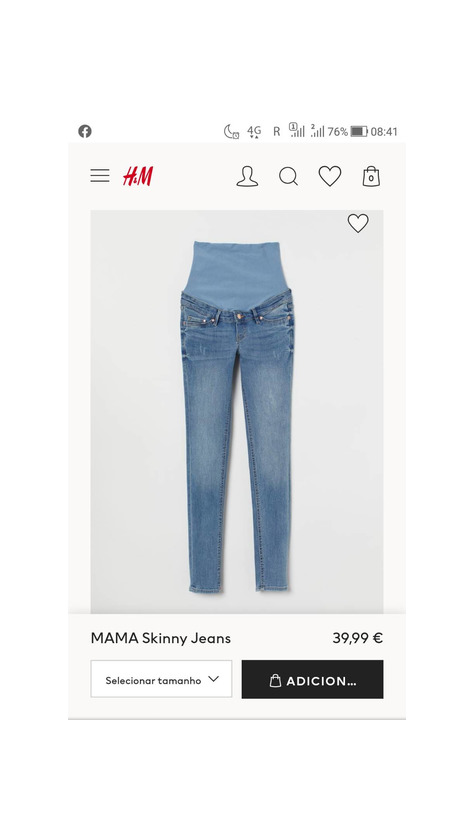 Producto H&M mama jeans