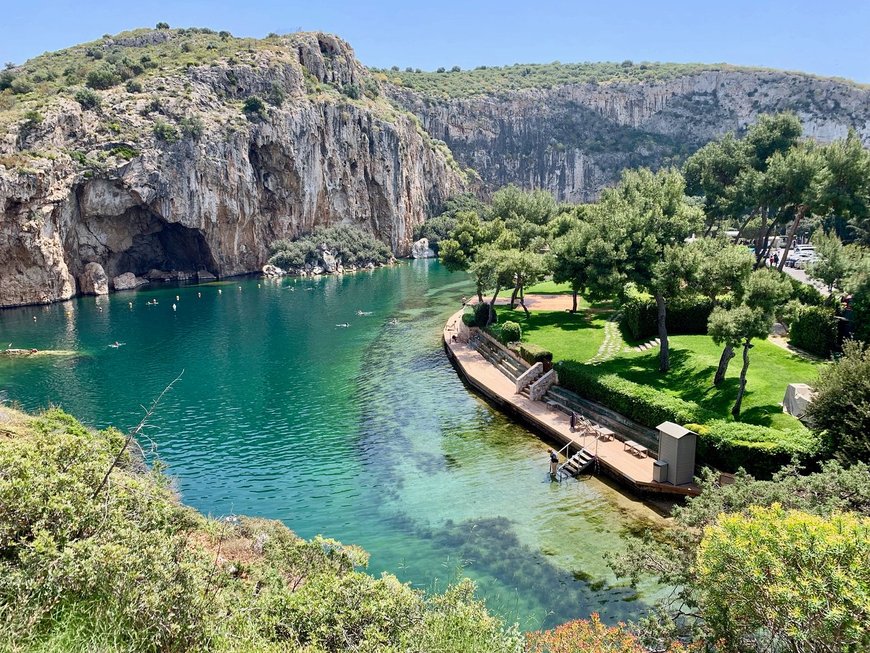 Places Vouliagmeni Lake