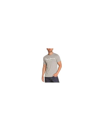 Pepe Jeans Original Stretch, Camiseta para Hombre, Gris