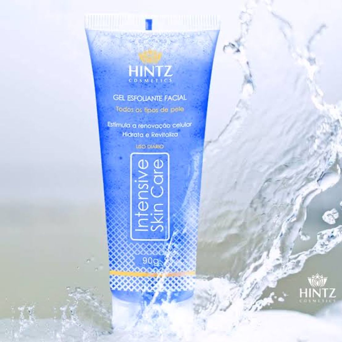 Social Gel Esfoliante Facial Intensive Skin Care 90g - Hintz Cosmetics